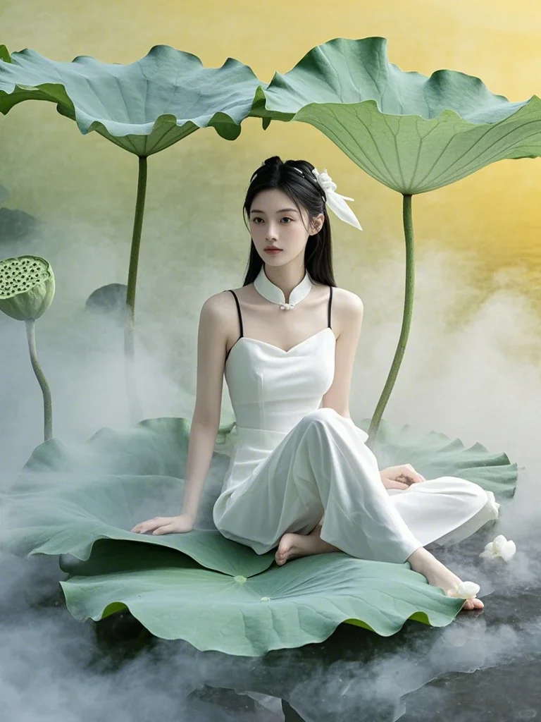 出淤泥而不染，濯清涟而不妖