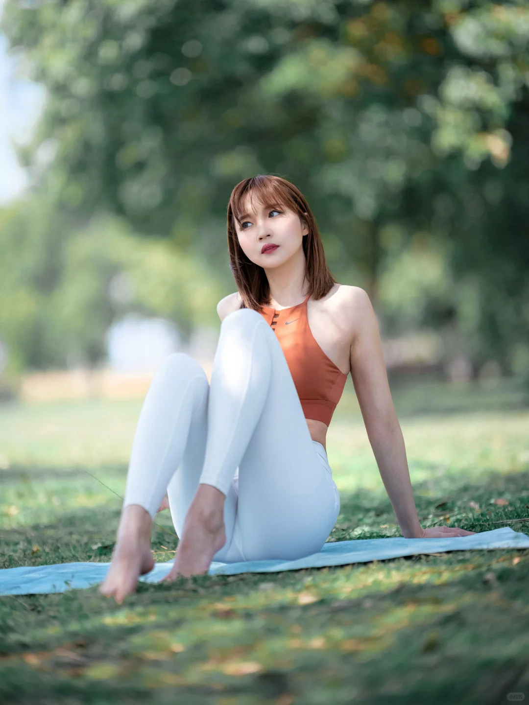 一起户外瑜伽🧘🏻‍♀️吧～