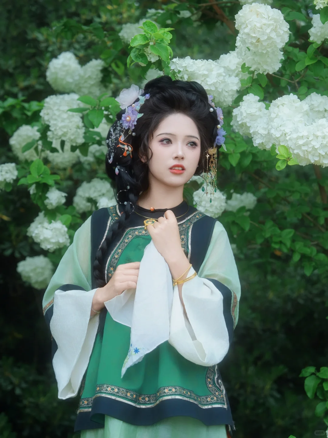 滨江森林公园清汉女妆造汉服人像摄影攻略