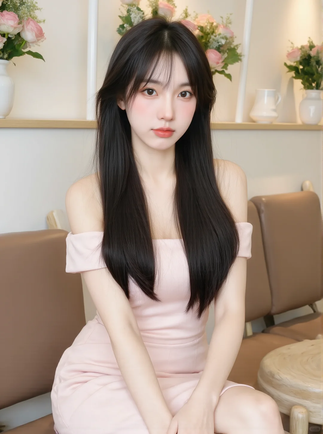 调调屁屁的女孩子