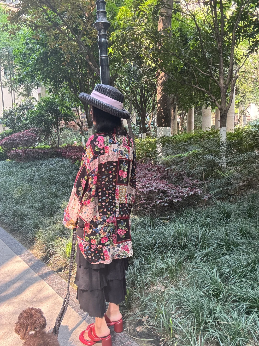 花花穿身上