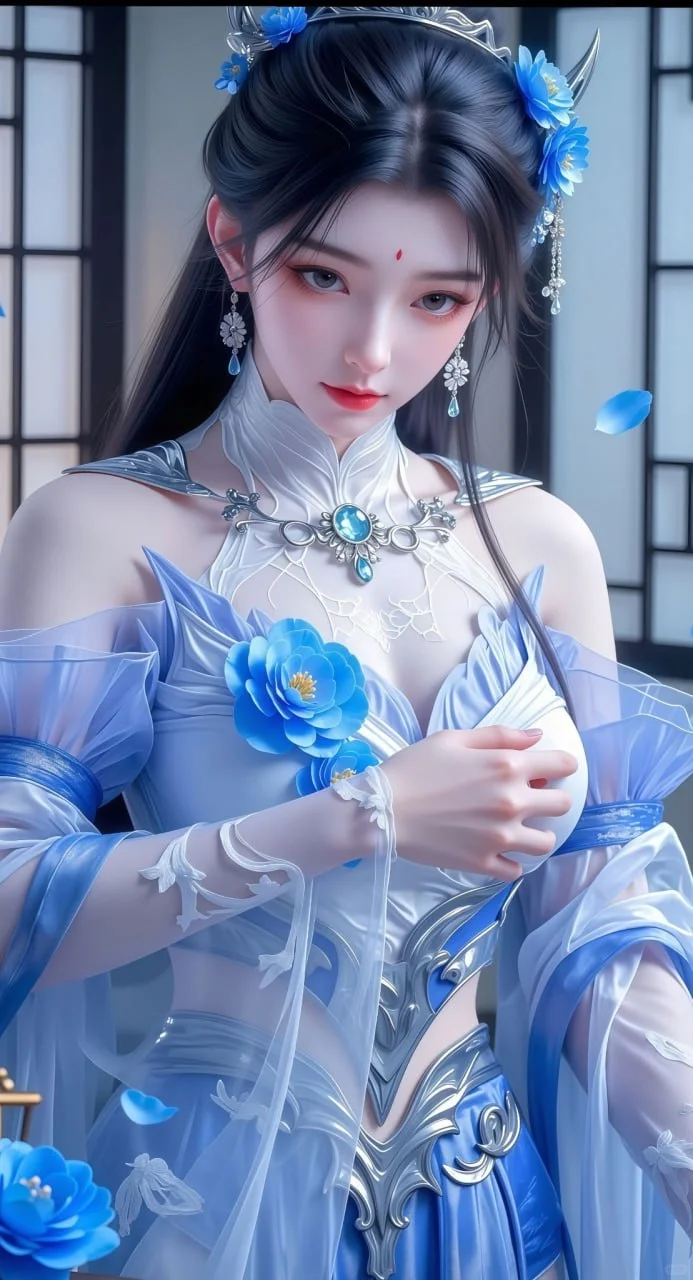 ❄️❄️❄️晓月——月隐星痕，剑裁红尘