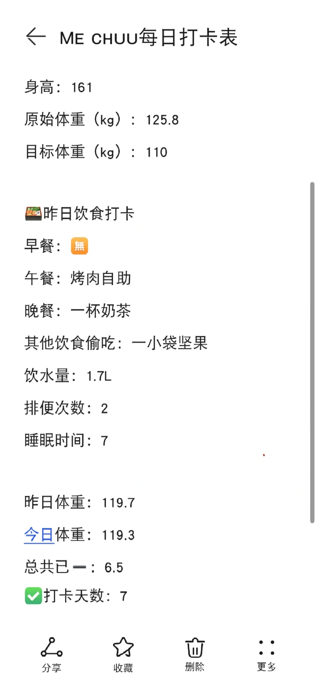 觅初试用装喝完了