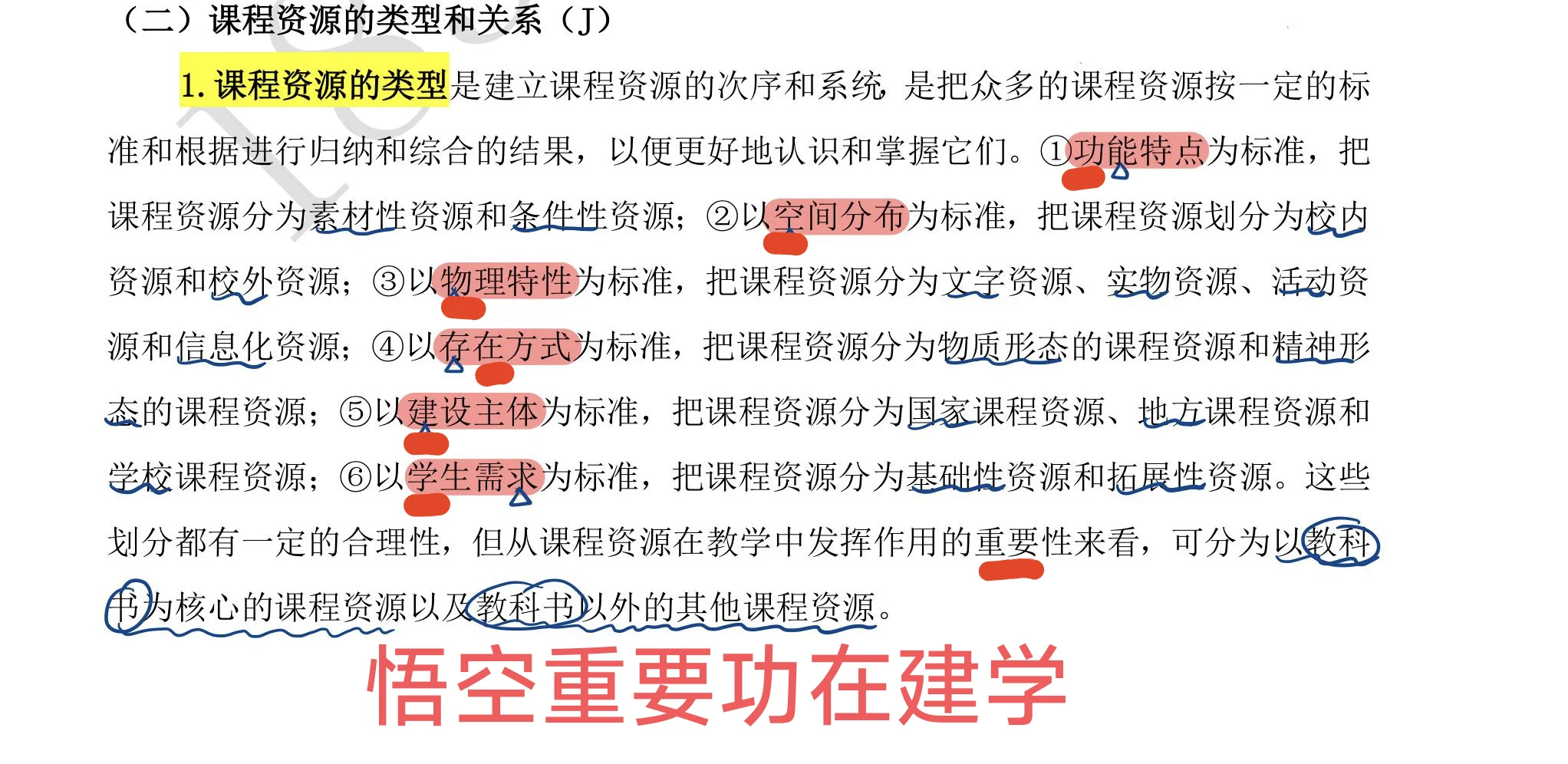 853背诵口诀 序论～第二章