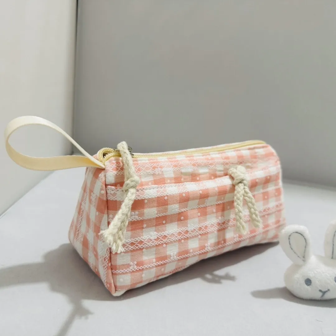 ✨学生党 会呼吸的蕾丝笔袋少女心原地核爆