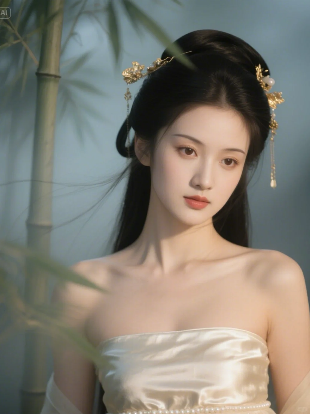 Ai下的汉服美女，美得不可方物～