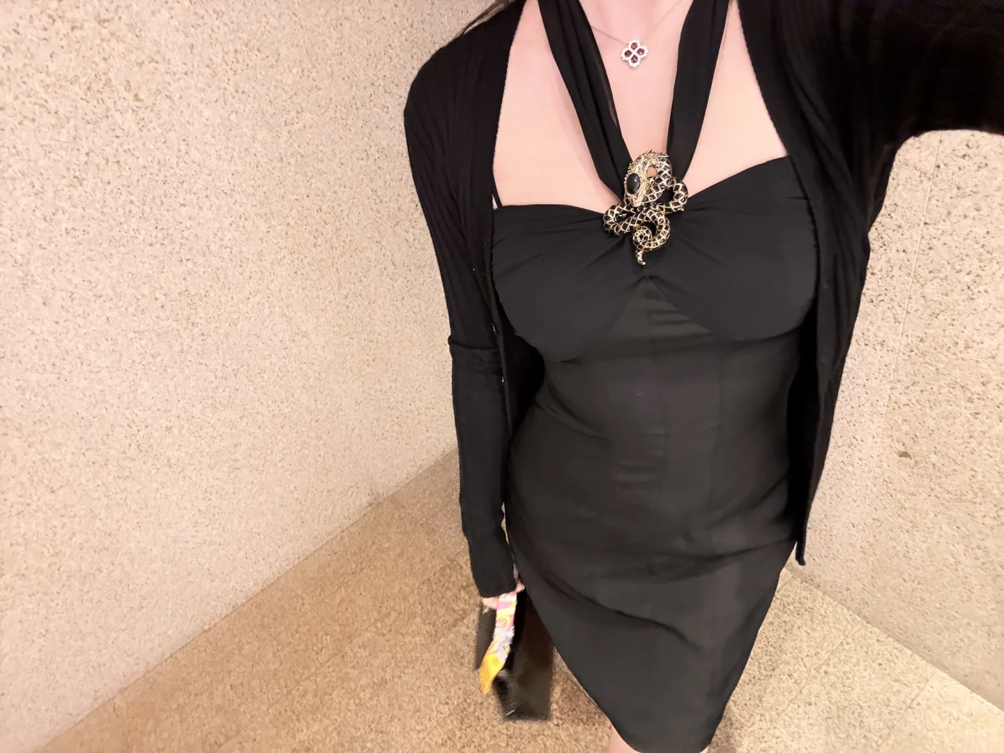 爱死这满满女人味的蛇美人连衣裙🐍👗