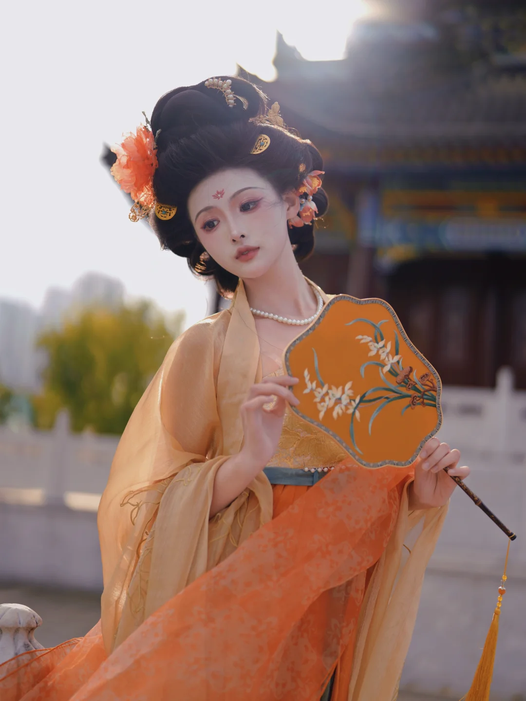 ＂是翩若惊鸿一瞥＂｜索尼直出唐风写真
