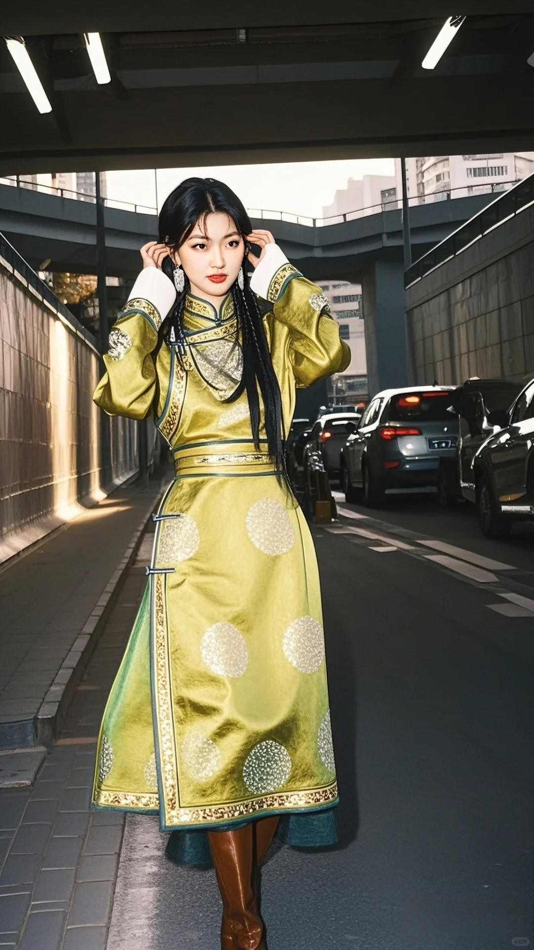 ai蒙古女孩