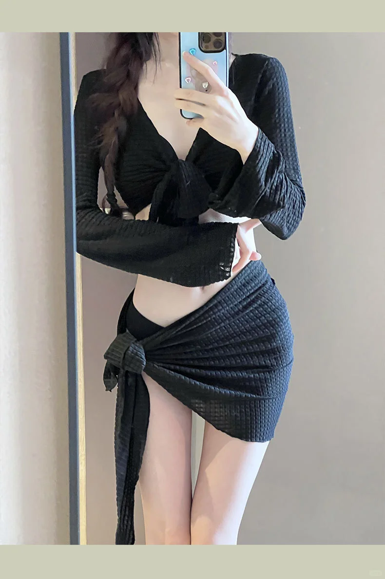 辣妹专属泳装套装很难不爱！超级出片💝