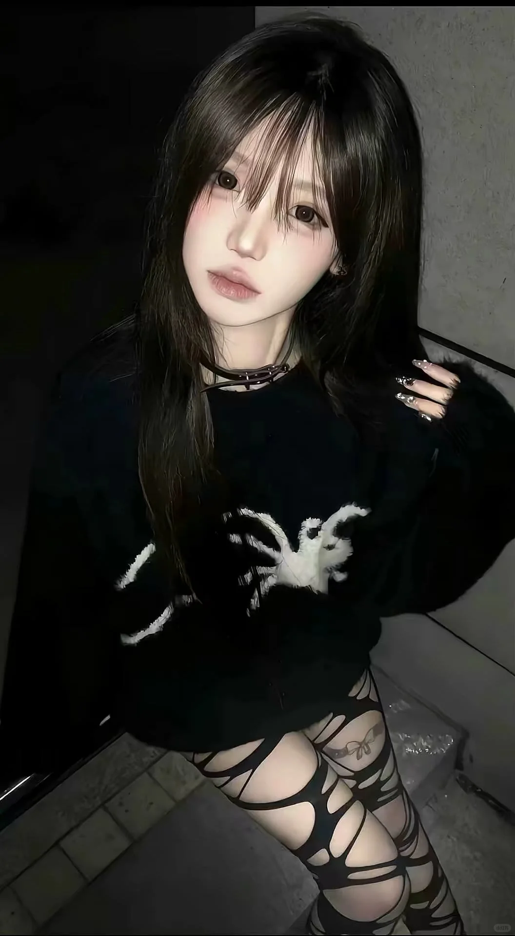 美女纹身壁
