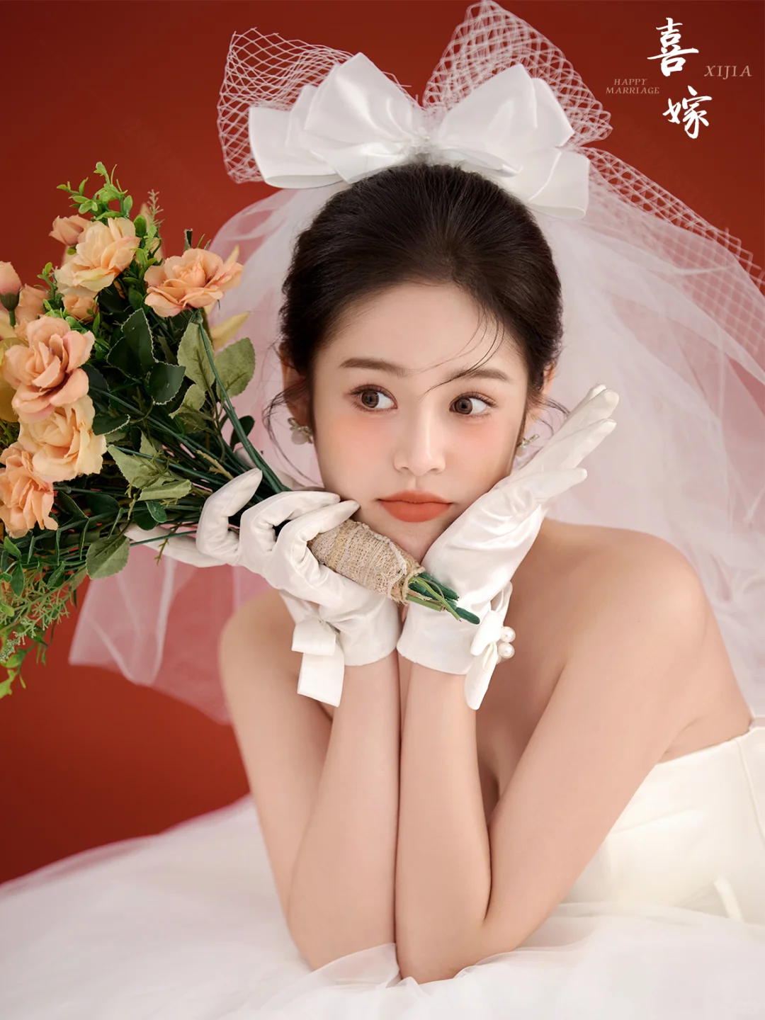 普通女孩的轻复古极简婚纱照超惊艳呀