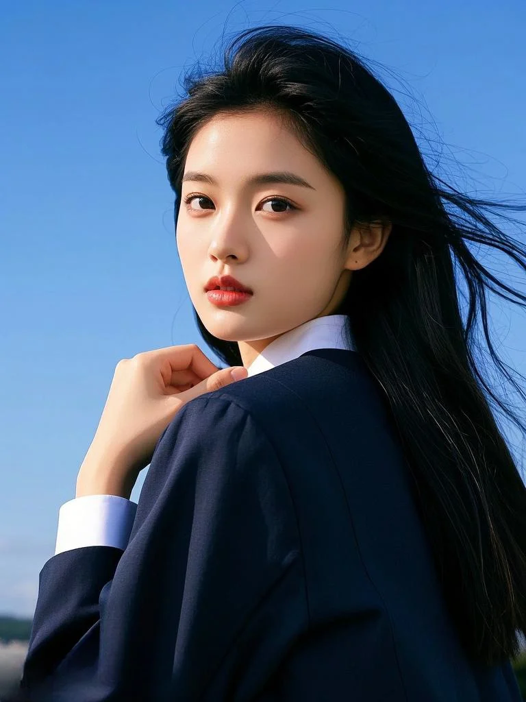 美女大学生