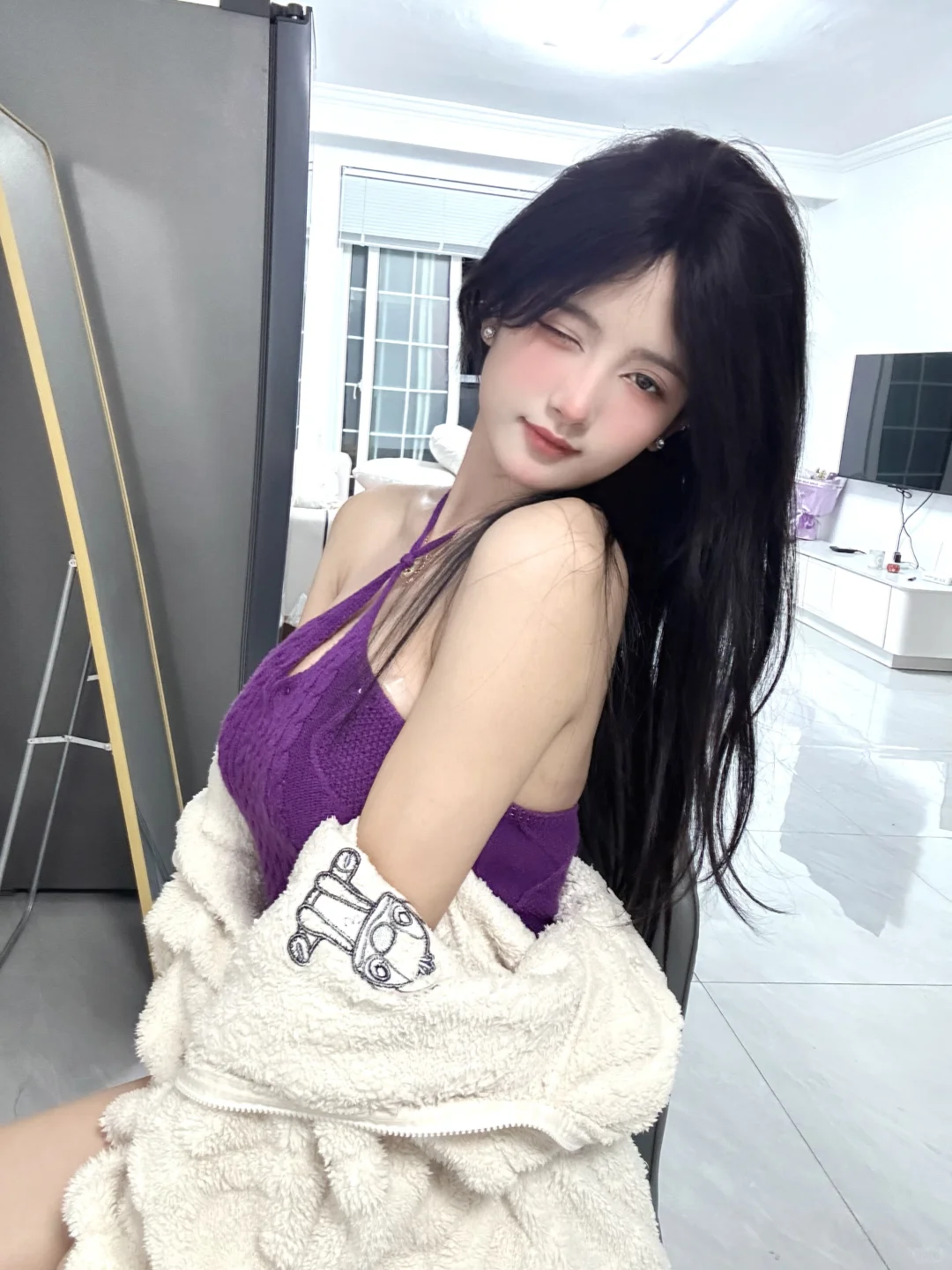 他们说紫色很有韵味