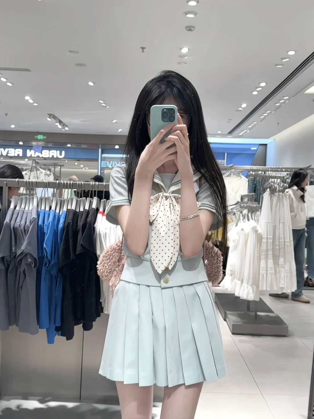 好显白的jk制服！