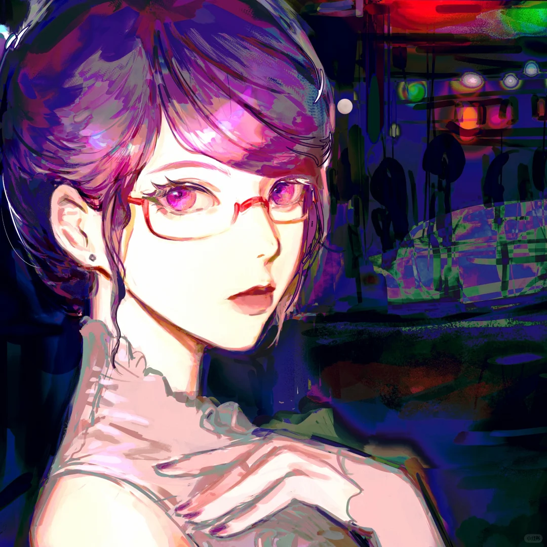 跟吃了菌子一样