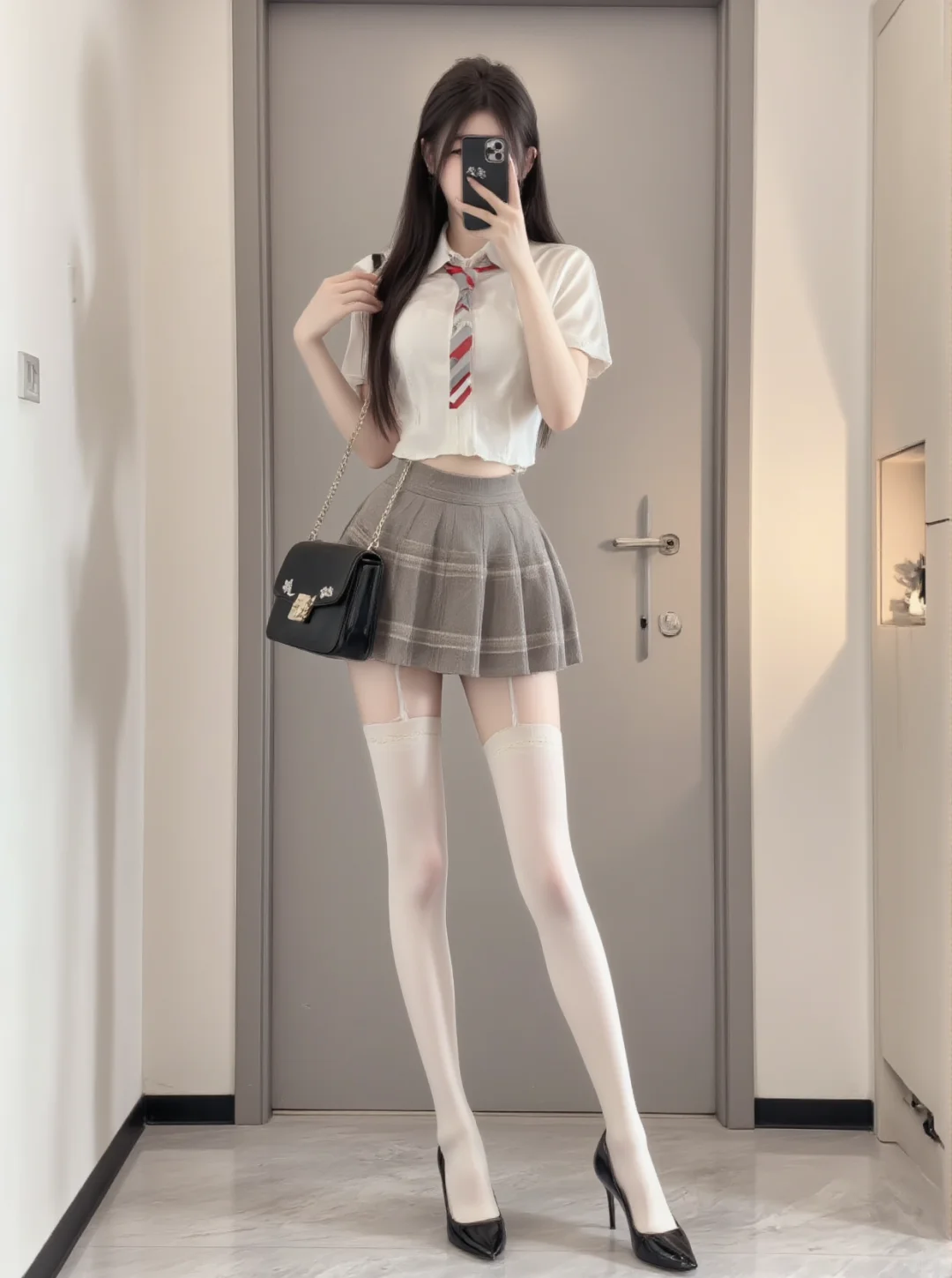 甜系jk穿搭太可爱啦～