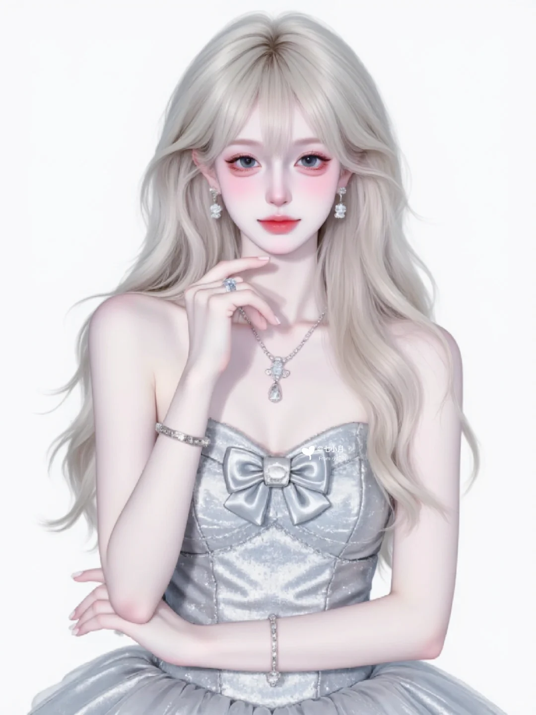 AI女生头像❶｜清冷
