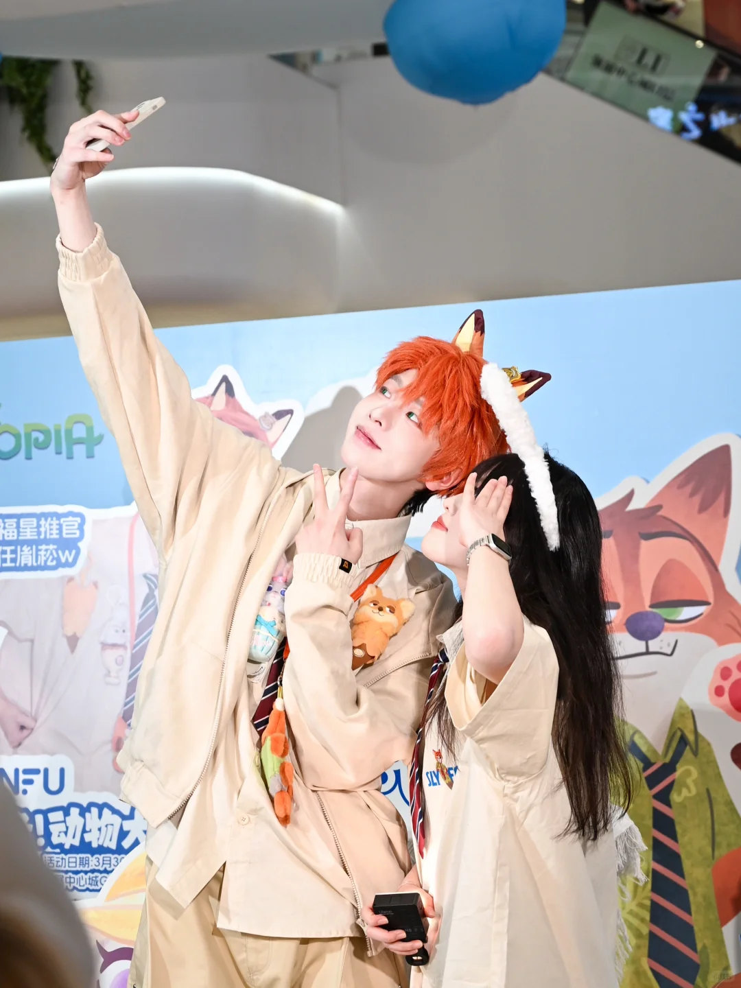 人在深圳快闪🛒和疯狂动物城双向奔赴了🦊