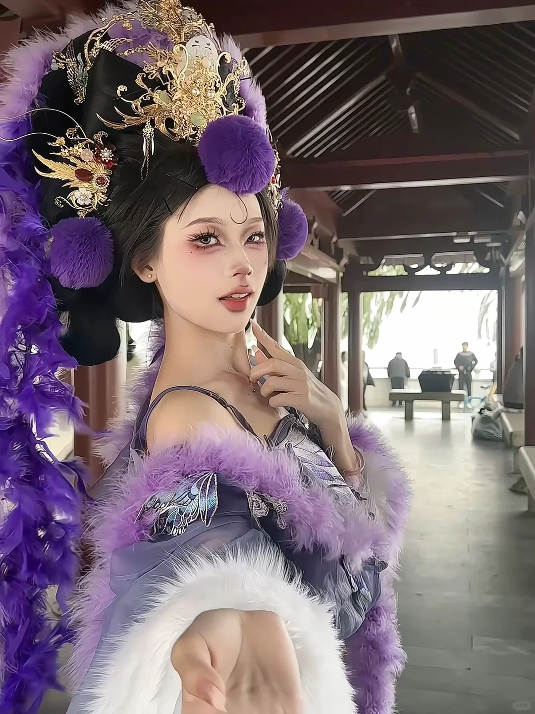 我不信你能逃出紫狐的手掌心😎真的绝绝紫‼️