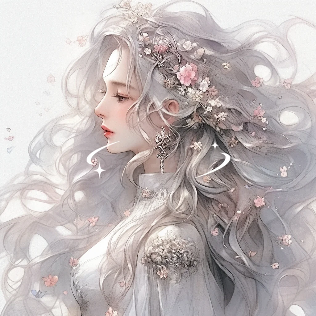 AI绘画动漫女性人物