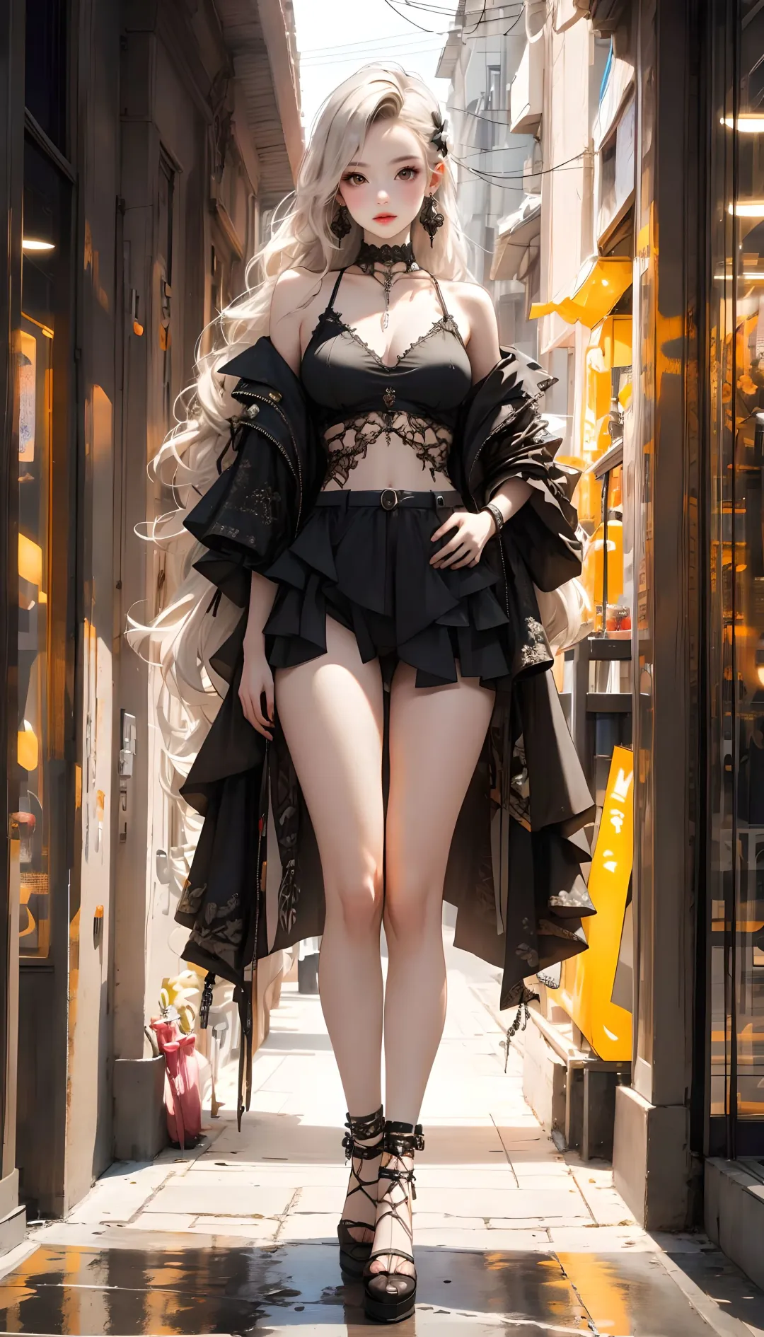 AI绘画之黑色性感