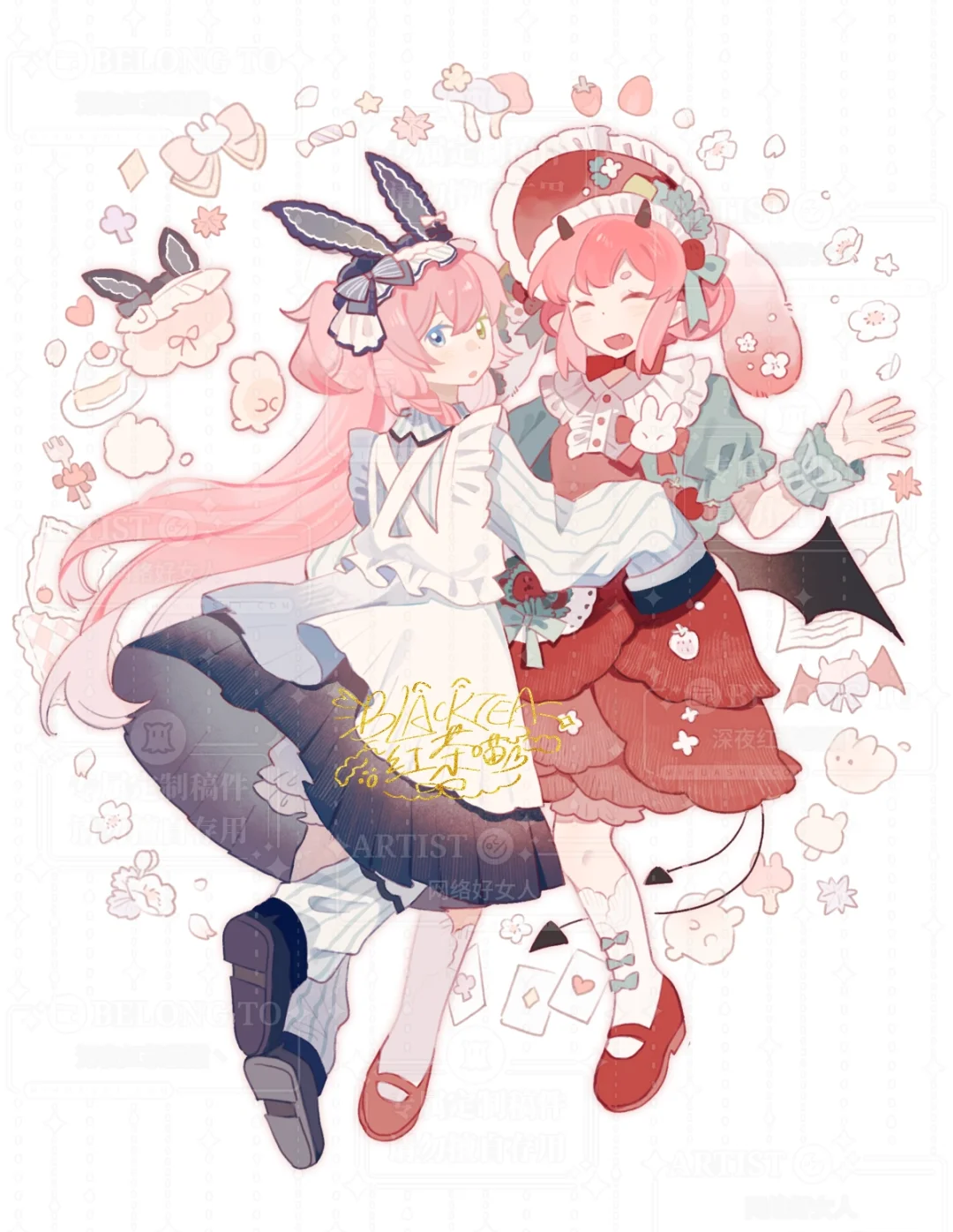 掉进兔子洞啦🐰