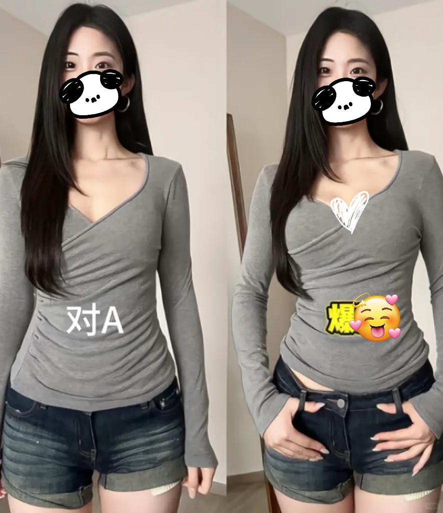 穿衣服有女人味了……