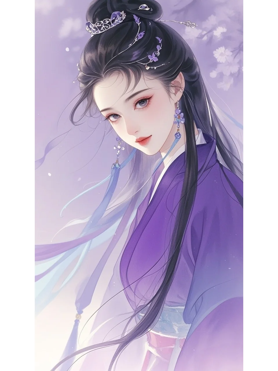 古代美女，唯美倾城