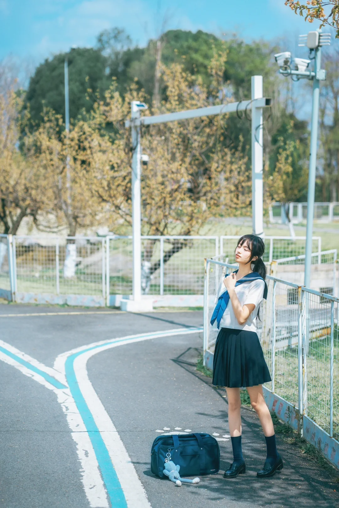 元气少女之jk姿势 （樱花）篇