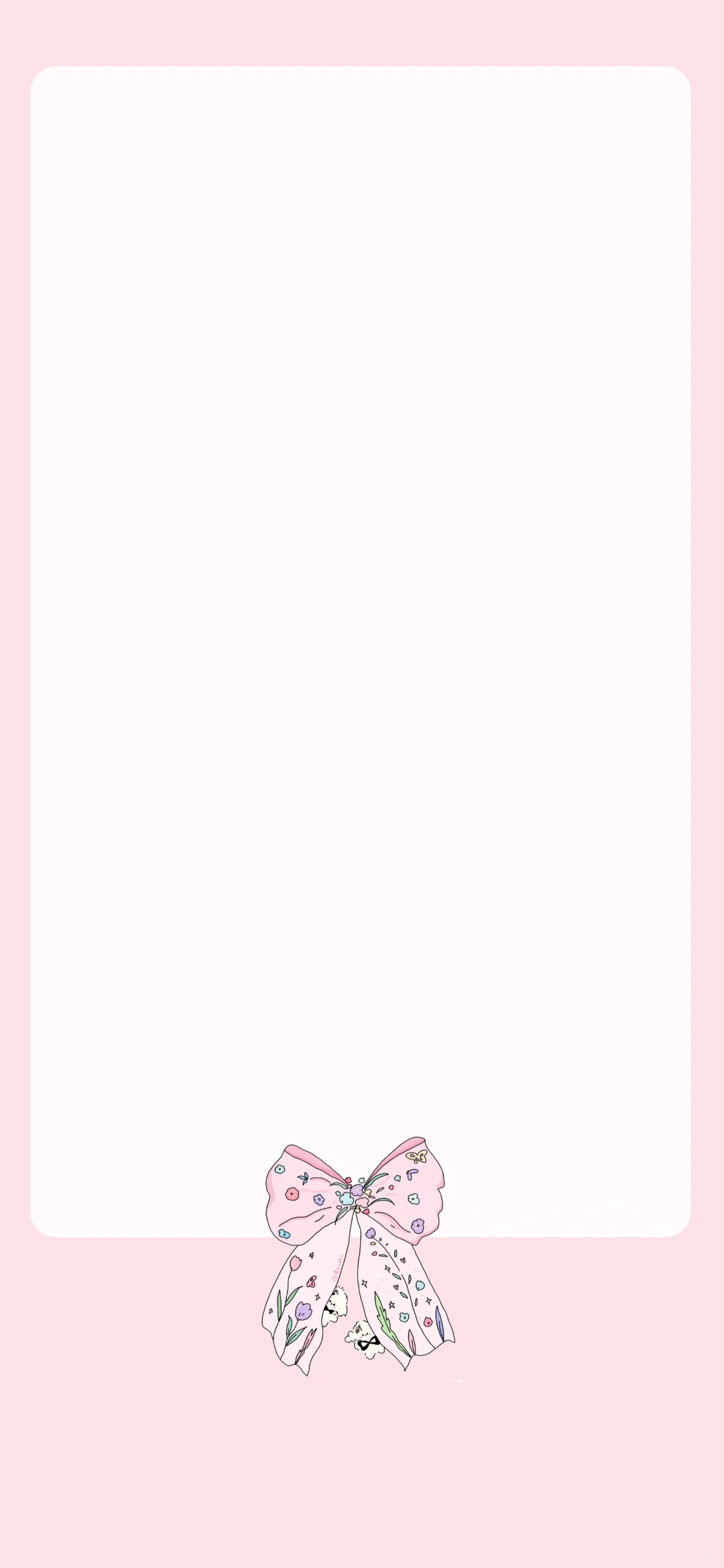 春天是一大片柔软的粉色🎀原创手机壁纸