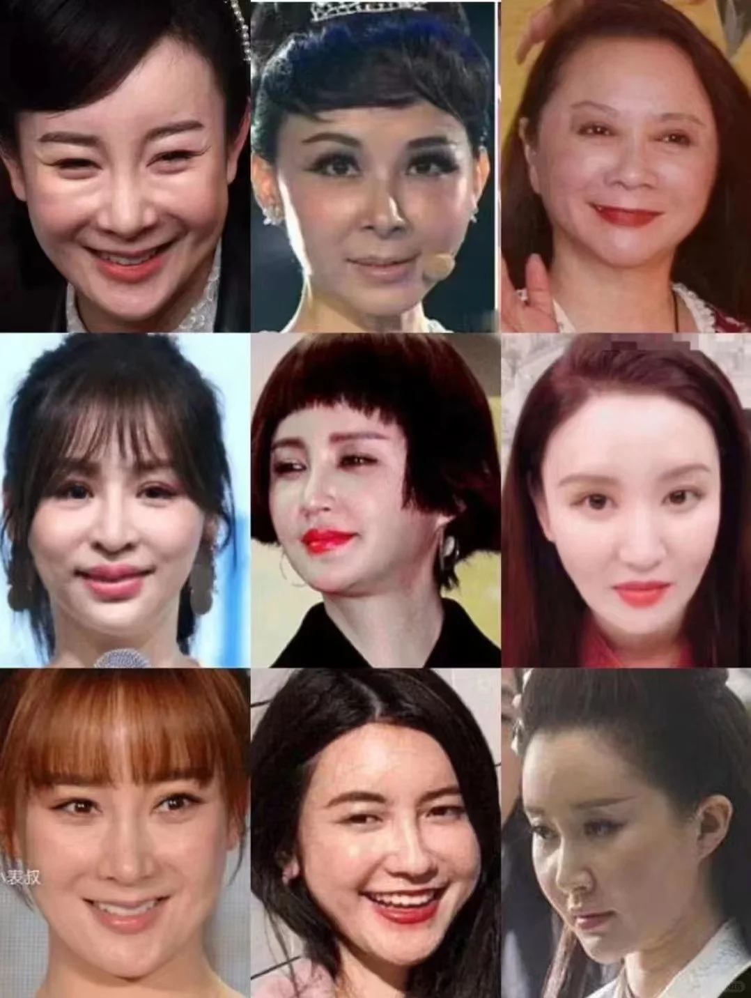 这些脸真的太美了！❤️