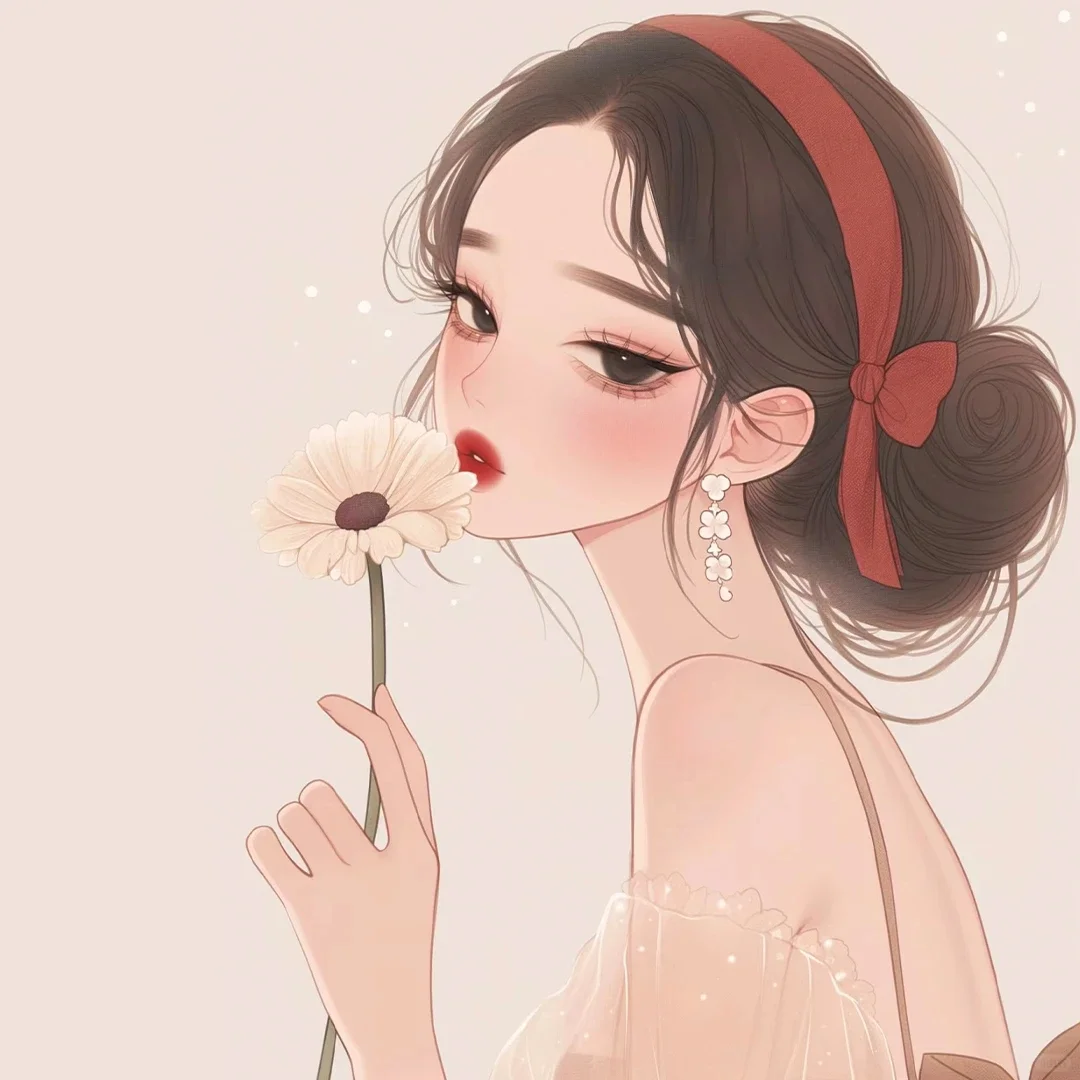 女孩与花头像🌸