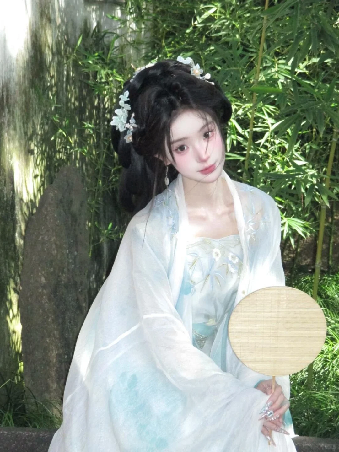 襄阳汉服｜永远偏爱清冷感妆造～