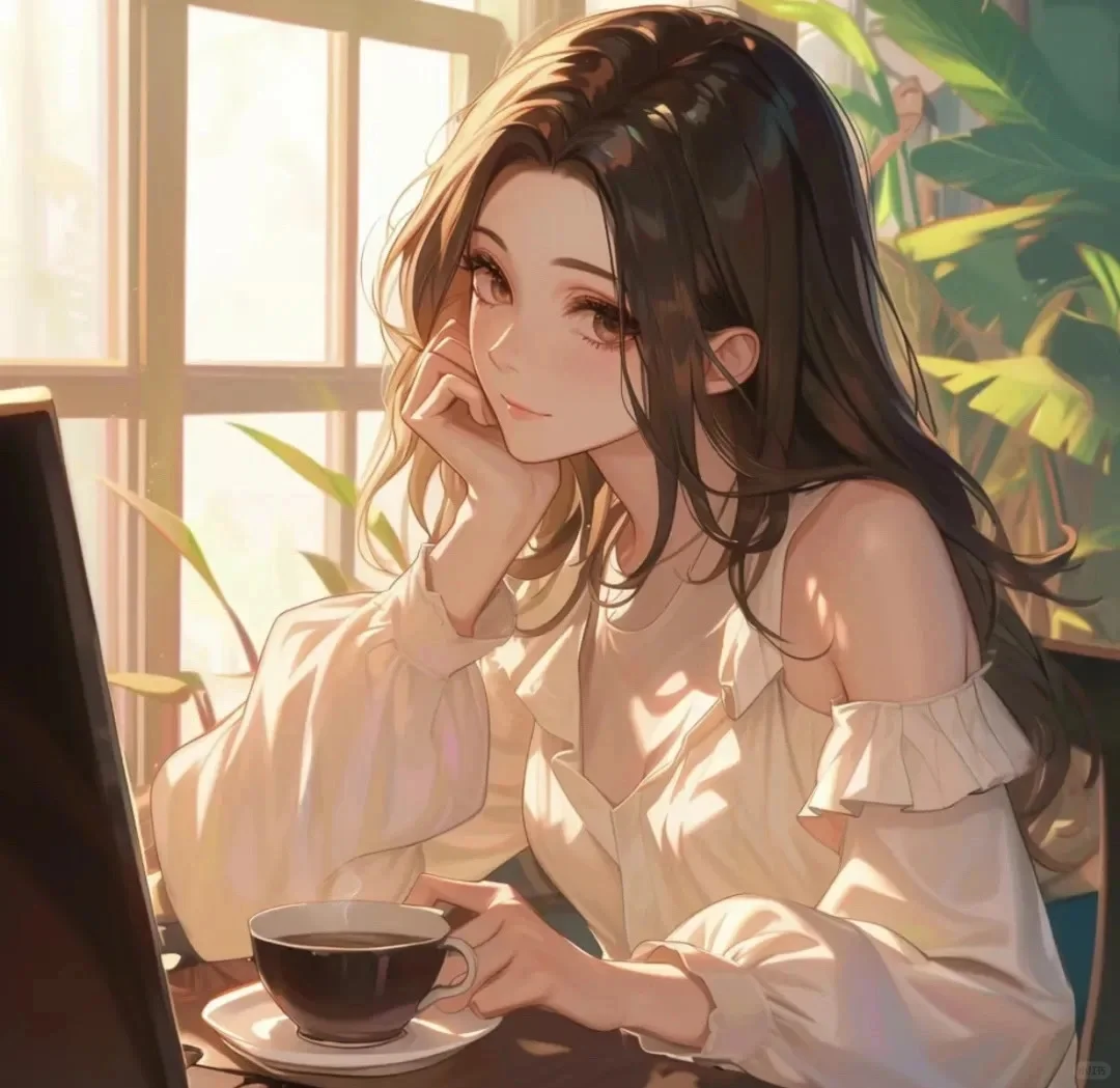 动漫女头‖忙完记得放空下