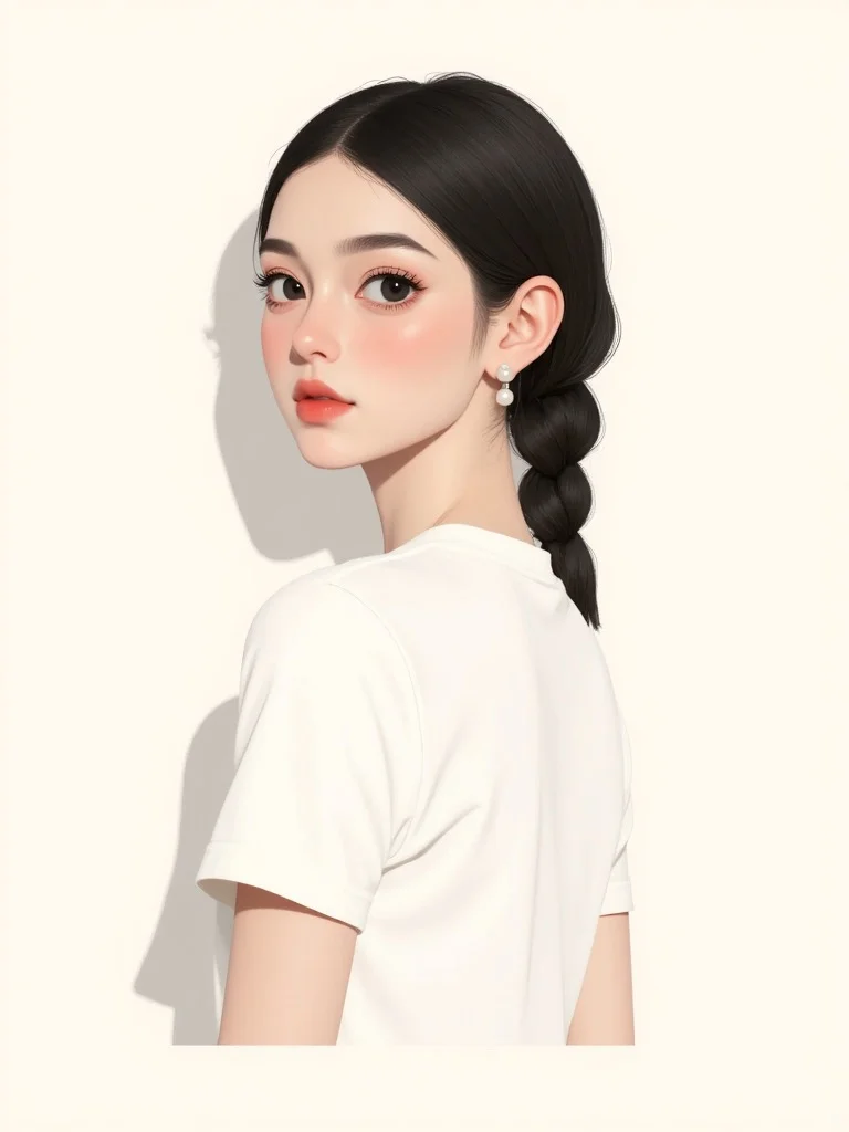 可盐可甜的女生头像