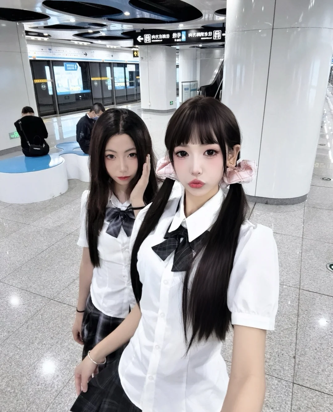 这个jk谁穿谁好看