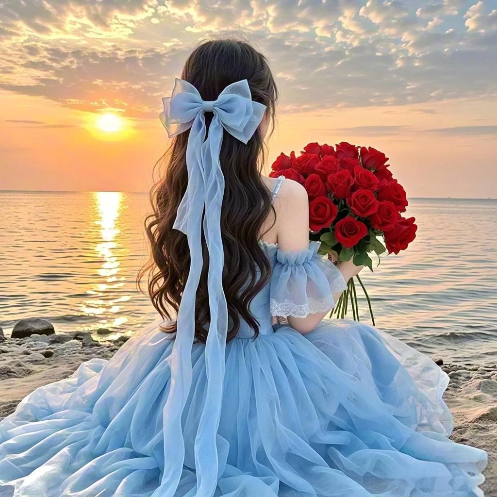 清爽💙女生氛围感头像