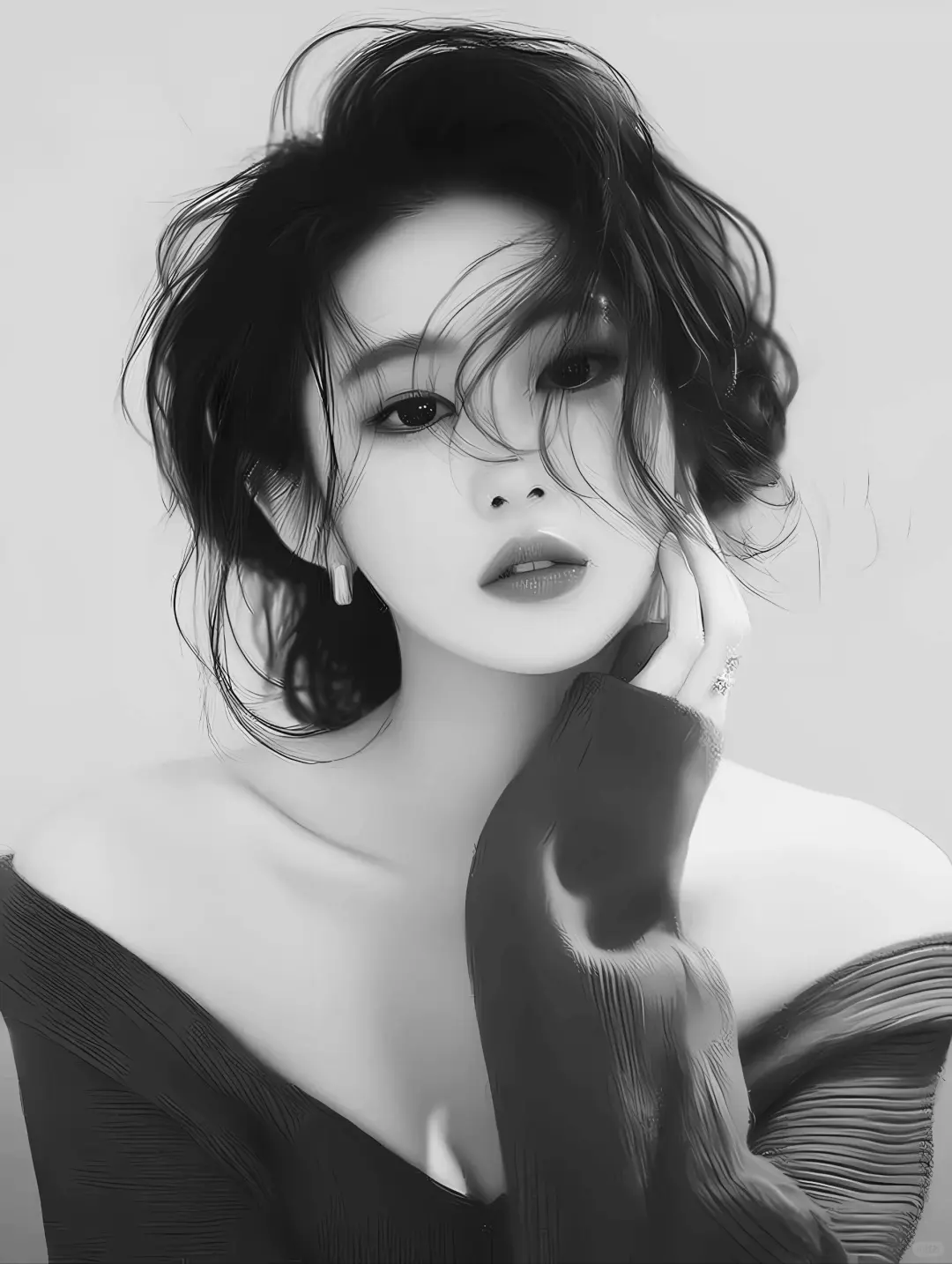 又美又飒女生头像