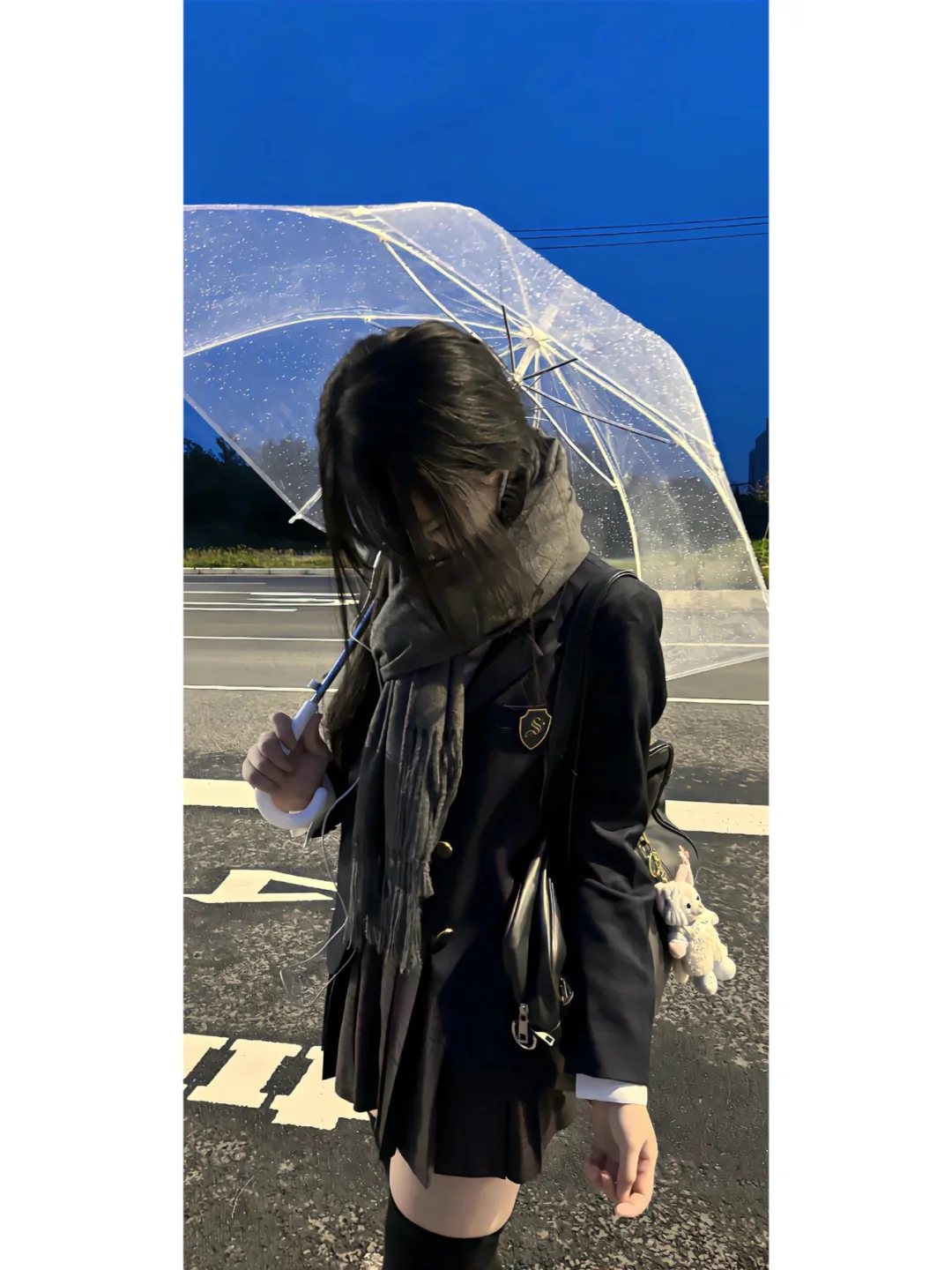 氛围美女景深壁纸