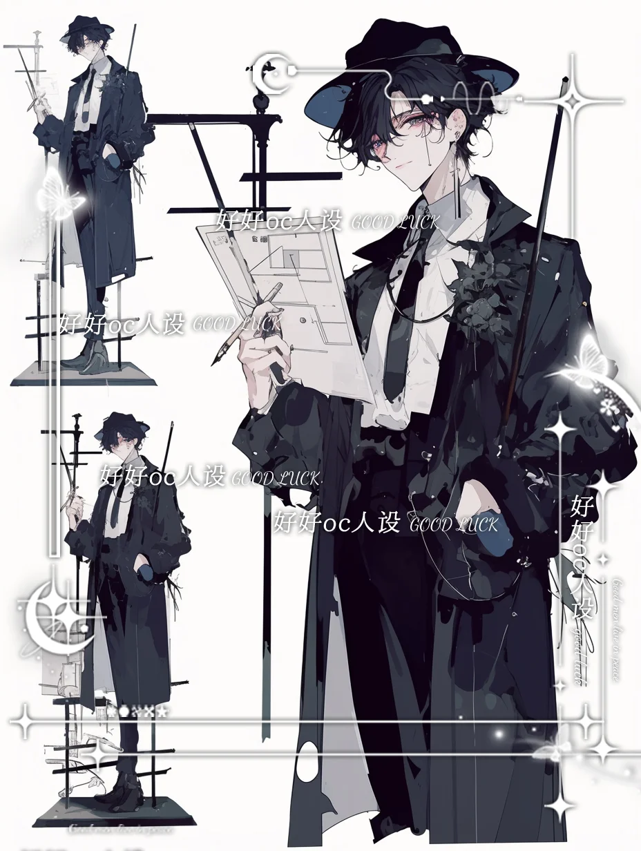 0226:oc人设｜颂设｜成男建筑师 角色