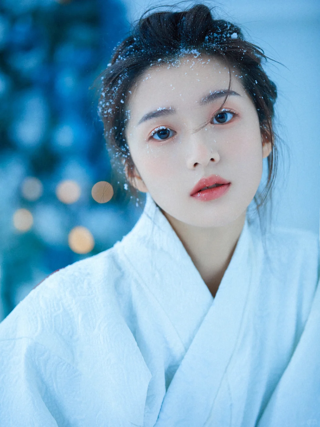 冬至已至❄️雪国少女降临