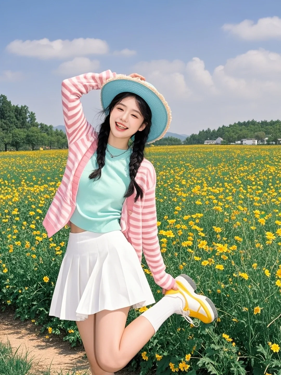 🌼✨把春天穿成蜜糖罐子的少女太绝了！！