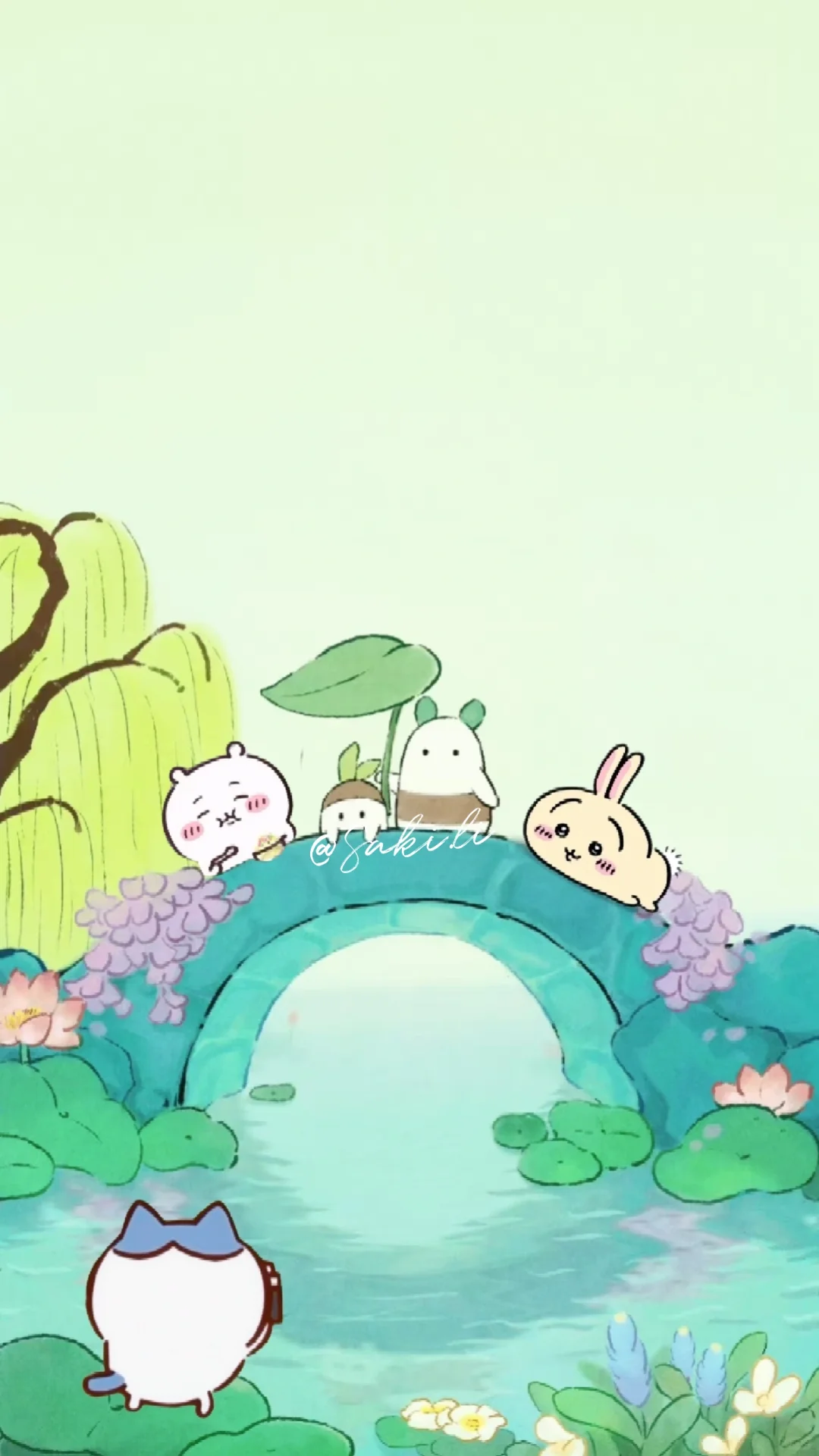 壁纸｜chiikawa桃源一日游