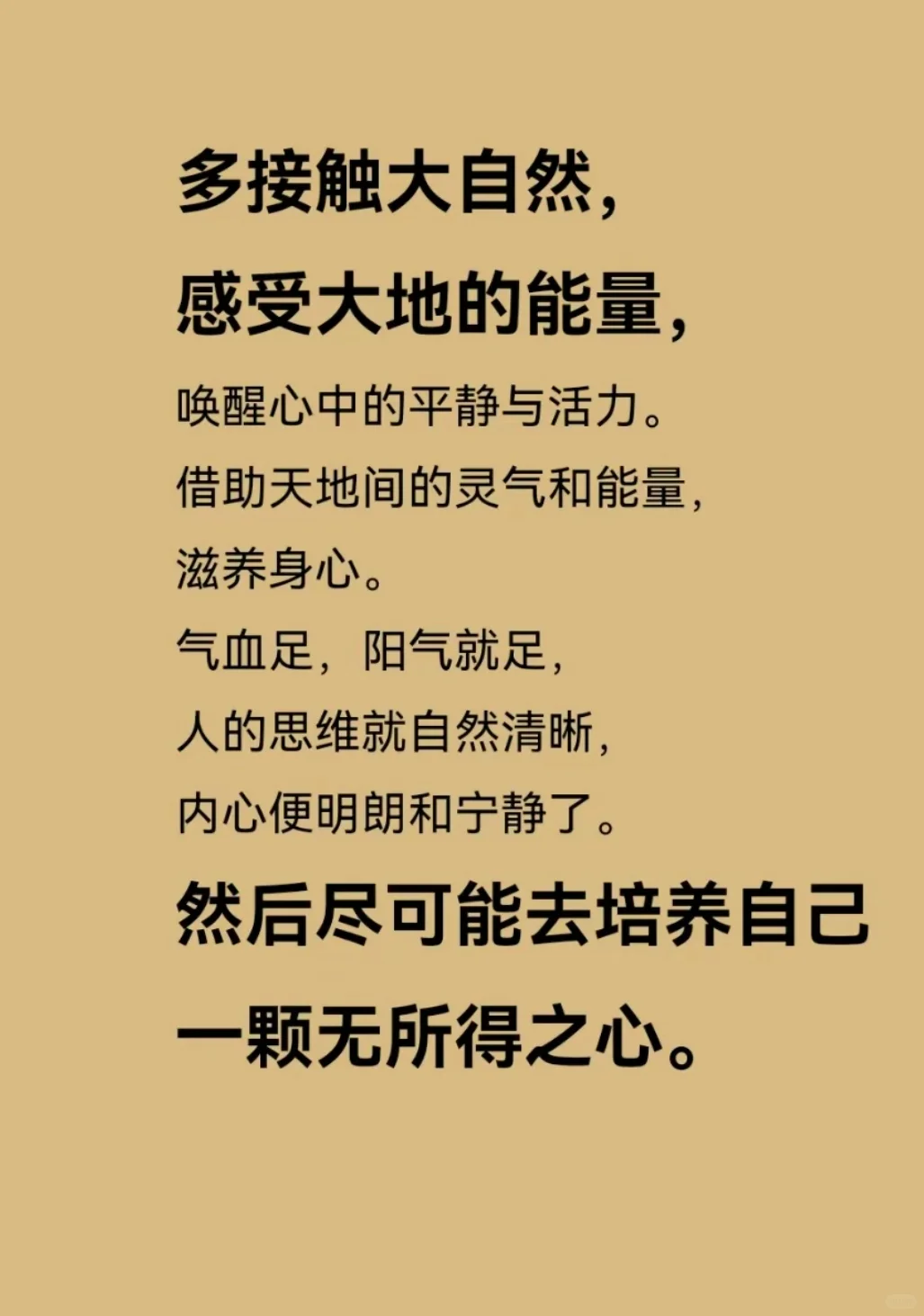 从大自然中，接受能量