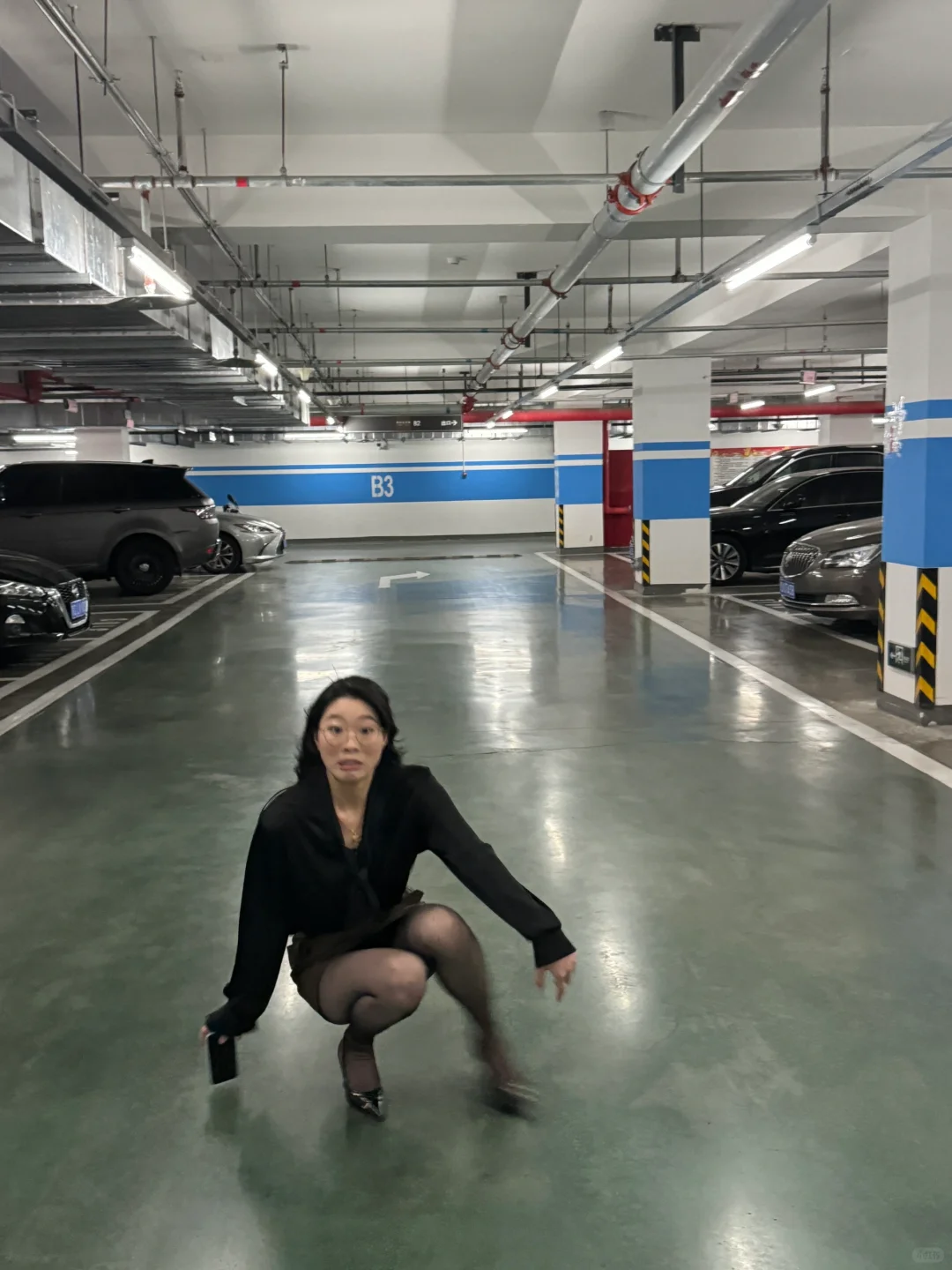 当我穿的很性感凹造型的时候看到了路人。。。