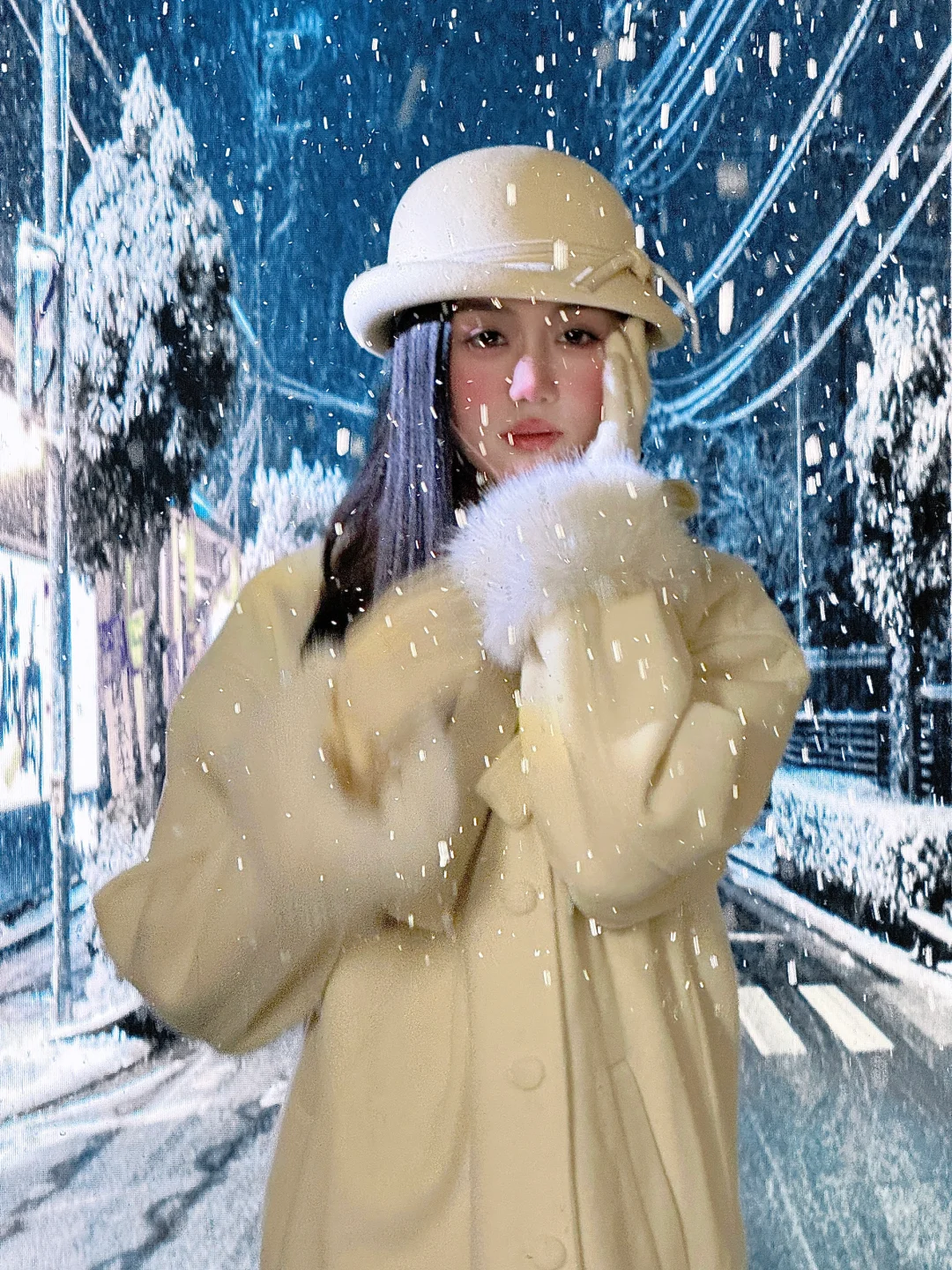 第一次当留洋千金 快来玩雪啦！
