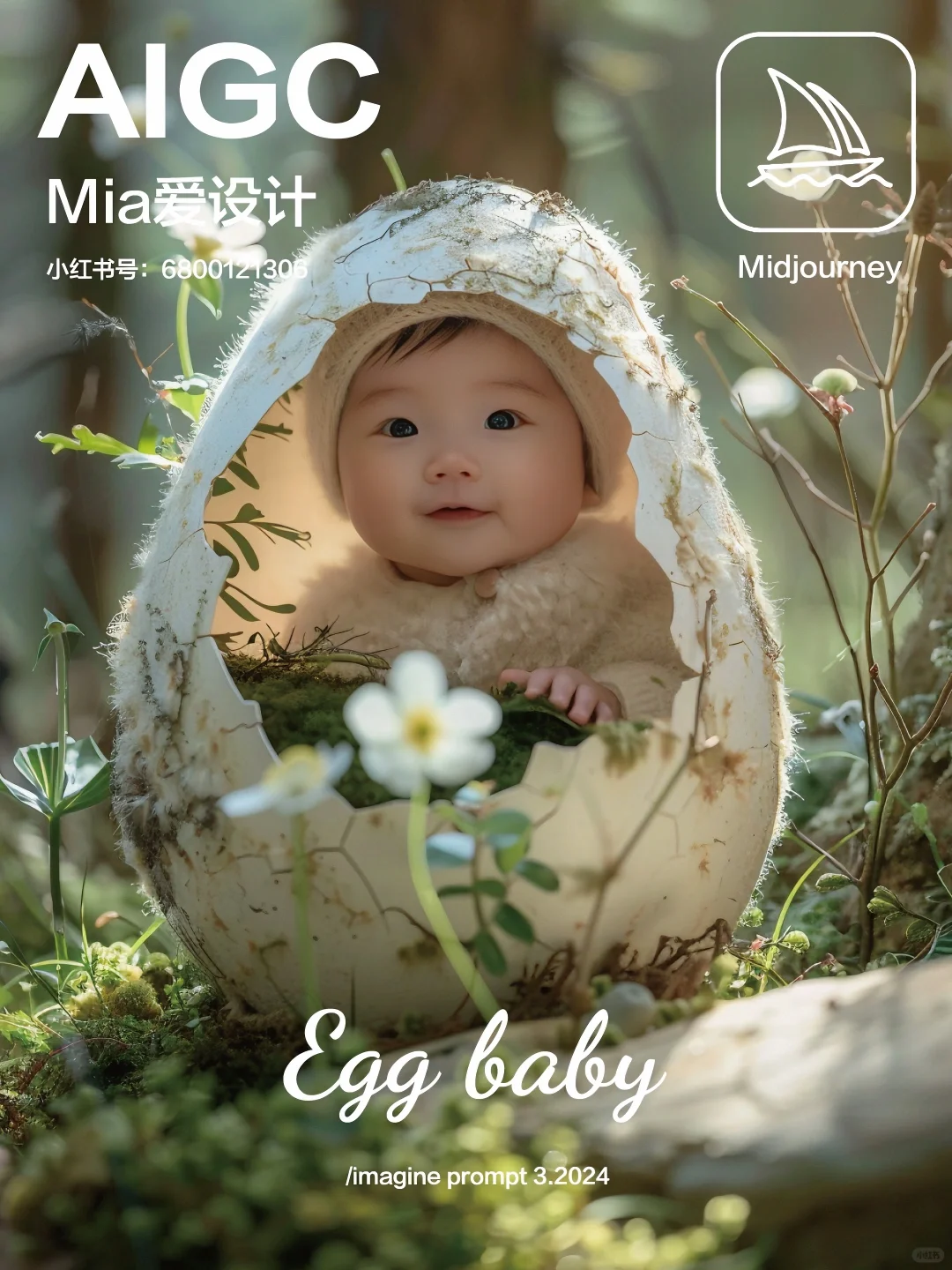 AI摄影｜春日🥚🐣破壳而出
