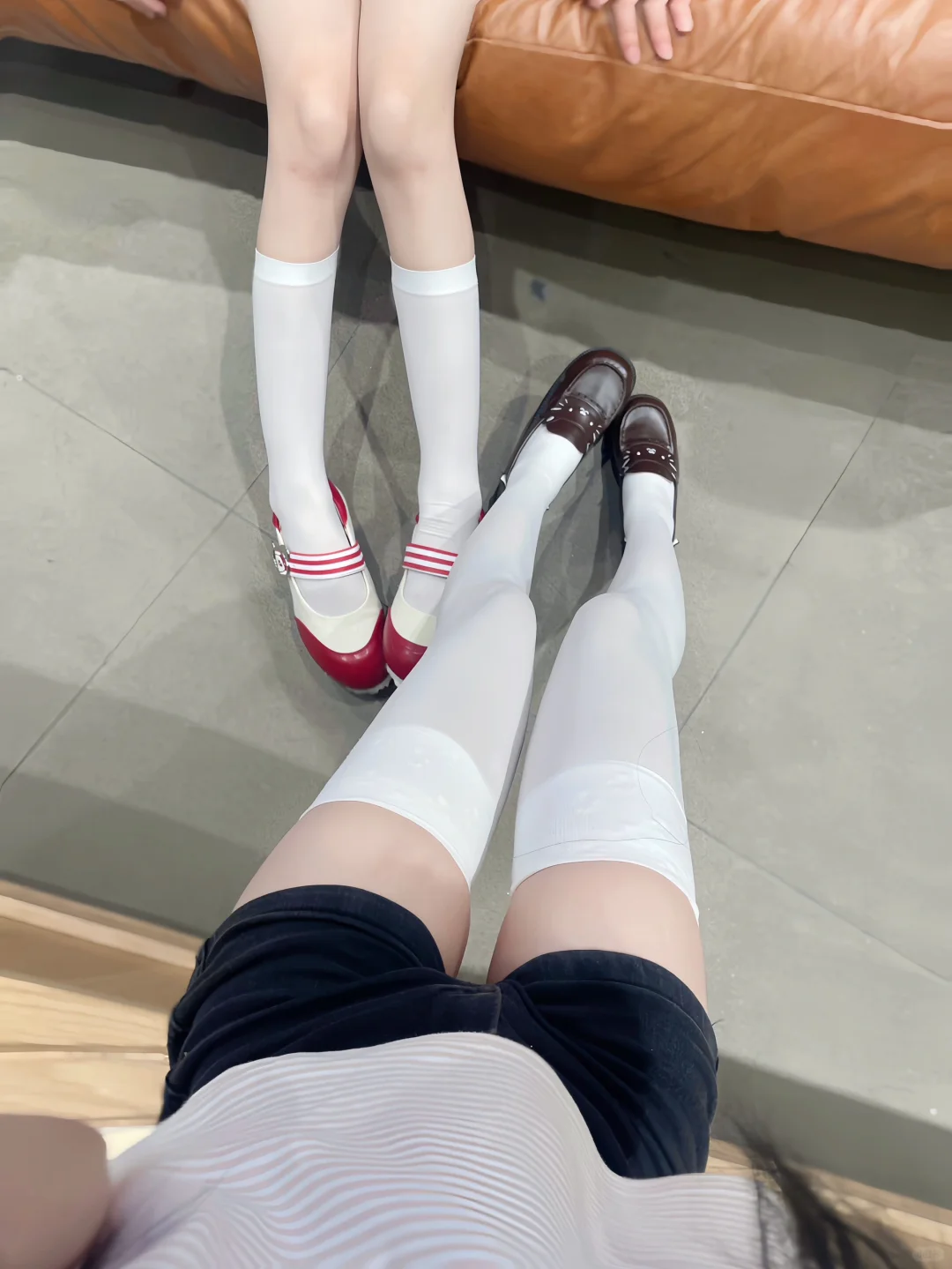 关看脸谁能想到我们腿这么长呀QAQ