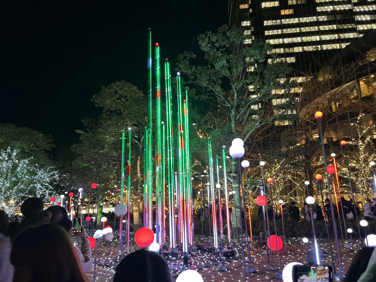 ??一直以为六本木midtown圣诞点灯很小众
